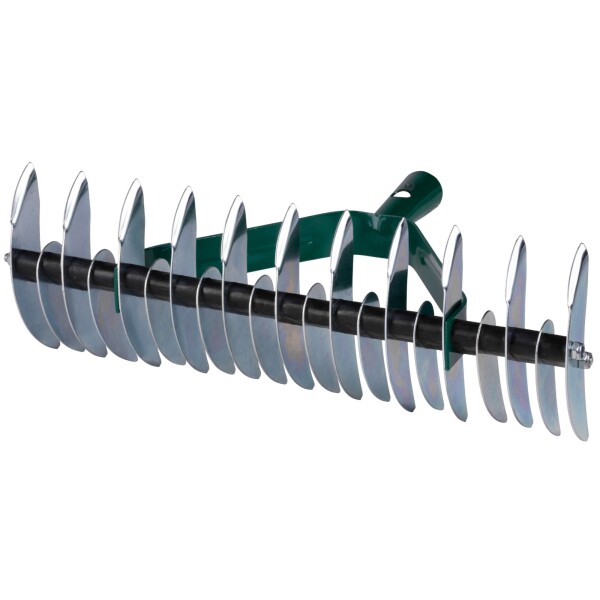 STREND PRO 211254 Vertikutační hrábě, oboustranné ocelové, 11/21 zubů, 36cm