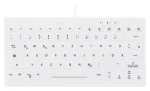 CONTOUR ACTIVE KEY C4112 bílá / Zdravotnická klávesnice / DE layout / drátová / mini / ultraplochá (AK-C4112F-U1-W/GE)