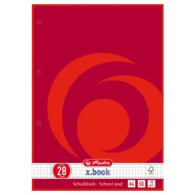 Herlitz Školní sešit / Formát: A4 / Počet stránek: 50 / Čtverečkovaný (216283)