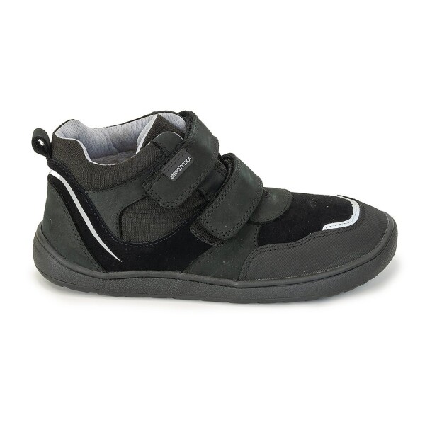 Chlapecké celoroční boty s membránou Barefoot BANET BLACK, Protetika, černá - 22