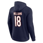 Fanatics Pánská mikina Chicago Bears NFL Caleb Williams #18 Player Hoodie Velikost: L