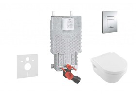 GROHE - Uniset Sada pro závěsné WC + klozet a sedátko Villeroy & Boch 38643SET-KB