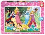 EDUCA Puzzle Disney Princezny