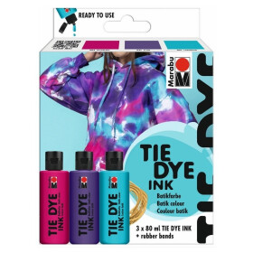 Marabu batikovací sada Trend, 3x80ml