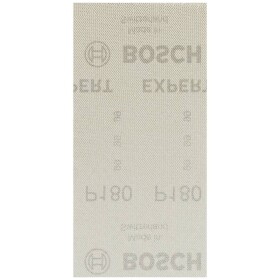 Bosch Accessories EXPERT M480 2608900756 brusná síť pro orbitální brusku bez otvorů Zrnitost 180 (d x š) 186 mm x 93 mm 50 ks