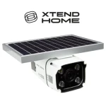 Xtend Home SO120 bílá / Venkovní kamera 4G se solárním nabíjením / 1080p / 4mm / Wi-Fi / IP65 / IR 15m / Tuya CZ SK (XL-OKOSOLARGSM7)