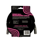 Ernie Ball 15' Braided XLR Cable Black
