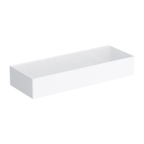OMNIRES - Sprchový koš UNI, 30 x 5 x 11 cm, matná bílá UN10335WM