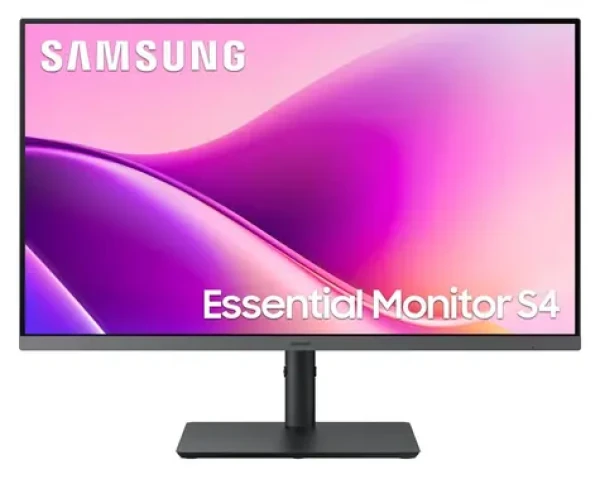 27" Samsung Essential S4 LS27F434UAUXEN černá / Monitor / IPS / 1920x1080 / 100 Hz / 300 cd/m2 / HDMI + DP / VESA (LS27F434UAUXEN)