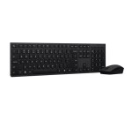 LENOVO klávesnice a myš bezdrátová Professional Wireless Rechargeable Keyboard and Mouse Combo AI - CZ/SK EDF_805962