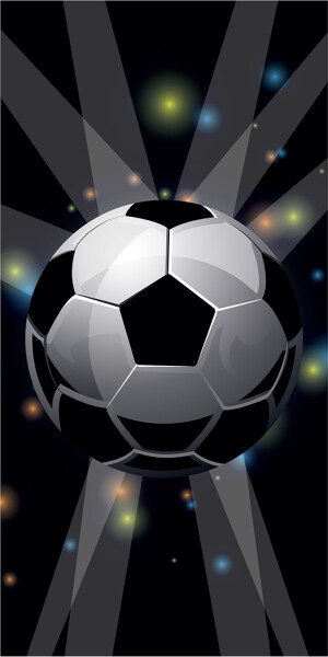 Froté osuška Fotbalový Míč