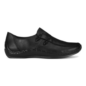 Polobotky Rieker L1751-00 Syntetický materiál,Přírodní kůže (useň) - Lícová