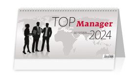 Stolní plánovací Top Manager / 32cm x 19,5cm / S61-24 2024