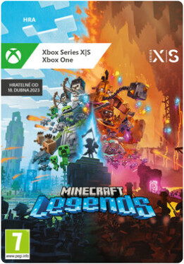 XSX Minecraft Legends / Elektronická licence / Akční / Angličtina / od 7 let / Hra pro Xbox Series (G7Q-00139)