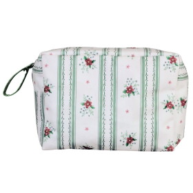 Strömshaga Kosmetická taštička Felicia Green M, zelená barva, textil