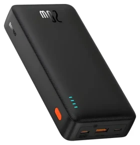 Baseus Airpow 20000mAh černá / Powerbanka / 20W / USB-A / USB-C (6932172648718)