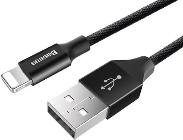 Baseus originální kabel USB-A na Lightning černá / 1.2 m (25263-uniw)