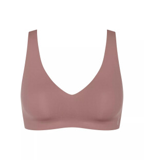 Dámská podprsenka ZERO Feel 2.0 Soft bra - BROWN - sv. hnědá 1141 - SLOGGI BROWN S