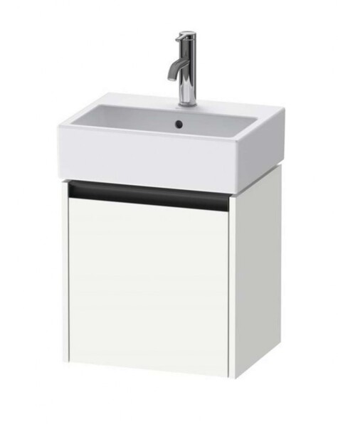 DURAVIT - Ketho.2 Umyvadlová skříňka 44x43x34 cm, 1 dvířka, panty vlevo, matná bílá K25070L18180000
