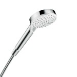 HANSGROHE - Crometta Sprchová hlavice Vario 100, 2 proudy, bílá/chrom 26330400