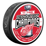 Mustang Puk Detroit Red Wings NHL Stanley Cup Champions Puck Stand