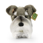 Plyšový pes knírač ležící 31 cm, ECO-FRIENDLY