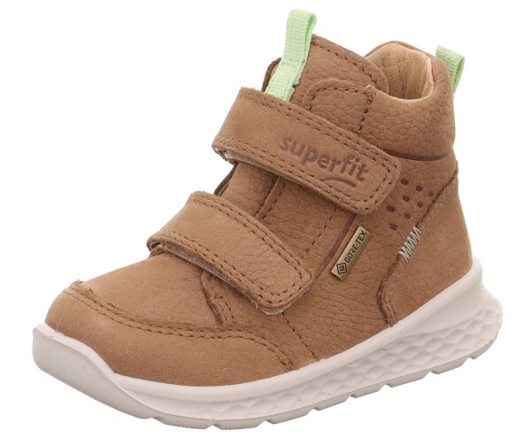 Dětská celoroční obuv BREEZE Brown/Light Green Gore-Tex, Superfit,1-000367-3020 - 22