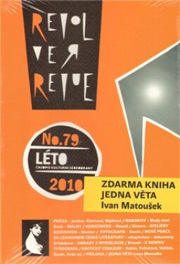 Revolver Revue 79 + Jedna věta - Ivan Matoušek