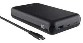 Trust Powerbanka pro notebook 100W / Powerbanka / 20000 mAh / 2x USB-C + USB-A / Quick Charge 3.0 (25240)