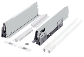 Strong výsuv StrongBox 350/204mm, šedý, jeden hranatý reling (404267)
