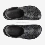 Dětské plážovky Coqui 6413 antracit camo/black Velikost: 41
