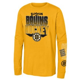 Outerstuff Dětské Tričko Boston Bruins Stand Out Ls Ctn Tee Velikost: Dětské L (11 - 12 let)