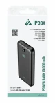 IPEAX Powerbanka 10000 mAh 10.5W černá / 2x USB-A (90010118)