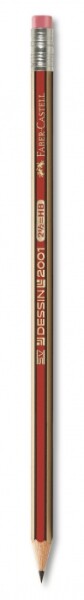 Faber-Castell DESSIN® grafitová tužka B s gumou