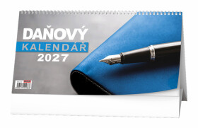 Daňový kalendář 2027 - stolní kalendář