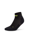 CEP dámské kotníkové běžecké kompresní ponožky ULTRALIGHT 4.0 - black Velikost: II (EUR 34-37)