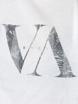 RVCA VA TROPIC LINE Vintage White dámská tílko - L