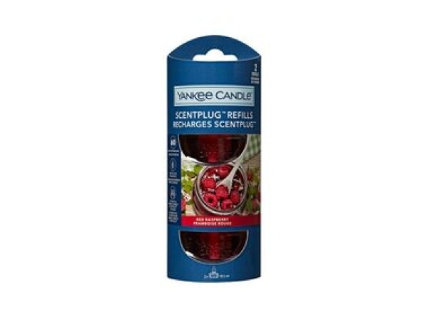 Yankee Candle RED RASPBERRY, náplň pro vůni do elektrické zásuvky, 2 x 18,5 ml