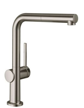 HANSGROHE - M54 Dřezová baterie Talis s výsuvnou koncovkou, sBox, vzhled nerezu 72809800