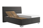 Postel Britania 160 x 200 látka: Nero Stone / Alfa Stone