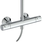 IDEAL STANDARD - CeraTherm Sprchový set s termostatem, průměr 26 cm, 2 proudy, chrom A7210AA