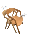 STIMA Jídelní židle křesílko GURU S (látka) - BUK - moření dub STI-1449_36822
