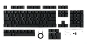 ASUS ROG PBT Keycap Set černá / Sada náhradních kláves / PBT double-shot / MX-compatible / 124 ks (90MP0280-BAUA00)