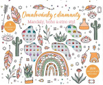 Omalovánky s diamanty - kufřík - Kolektiv