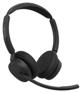 Jabra Evolve3 45 UC Link 390a černá / Bezdrátová sluchátka / Bluetooth / USB-A / 36 h výdrž baterie (34599-989-989)
