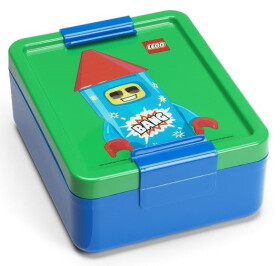 LEGO Rocket box na svačinu - modrá/zelená