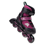 Dětské kolečkové brusle 92800482425 černo-růžové - Martes 34-37