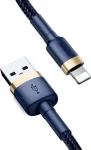 Baseus CALKLF-CV3 Kabel USB-A (M) - Lightning (M) 2 m modro-zlatá (CALKLF-CV3)