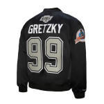 Mitchell & Ness Pánská bunda Wayne Gretzky Los Angeles Kings NHL Maxxed Out Satin Jacket Velikost: L
