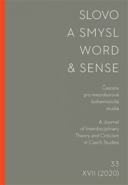 Slovo a smysl 33/ Word & Sense 33